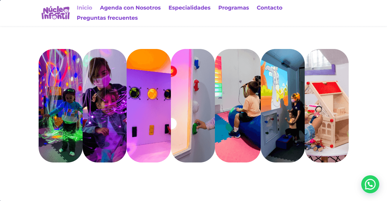 Sitio Web Núcleo Infantil
